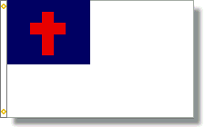 Outdoor Christian Flag