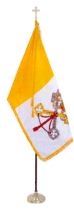 Indoor Papal Flag Set