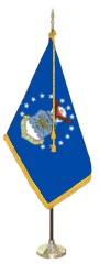 Indoor Air Force Flag Set Available