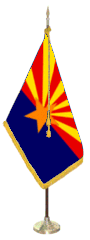 Indoor Arizona Flag Set