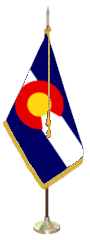 Indoor Colorado Flag Set