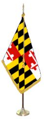 Indoor Maryland Flag Set