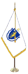 Indoor Massachusetts Flag Set