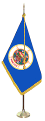 Indoor Minnesota Flag Set