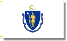 Massachusetts Flag